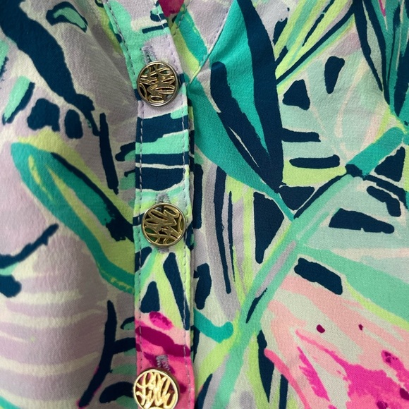Lilly Pulitzer Elsa Silk top - Picture 4 of 4